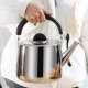 Long Spout Mouth Electric Kettle 4L Stainless Steel Thermostat Hot Water Heating Bolier Boiling Pot Heater Auto-Off Teapot